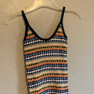 Missoni stretch tank